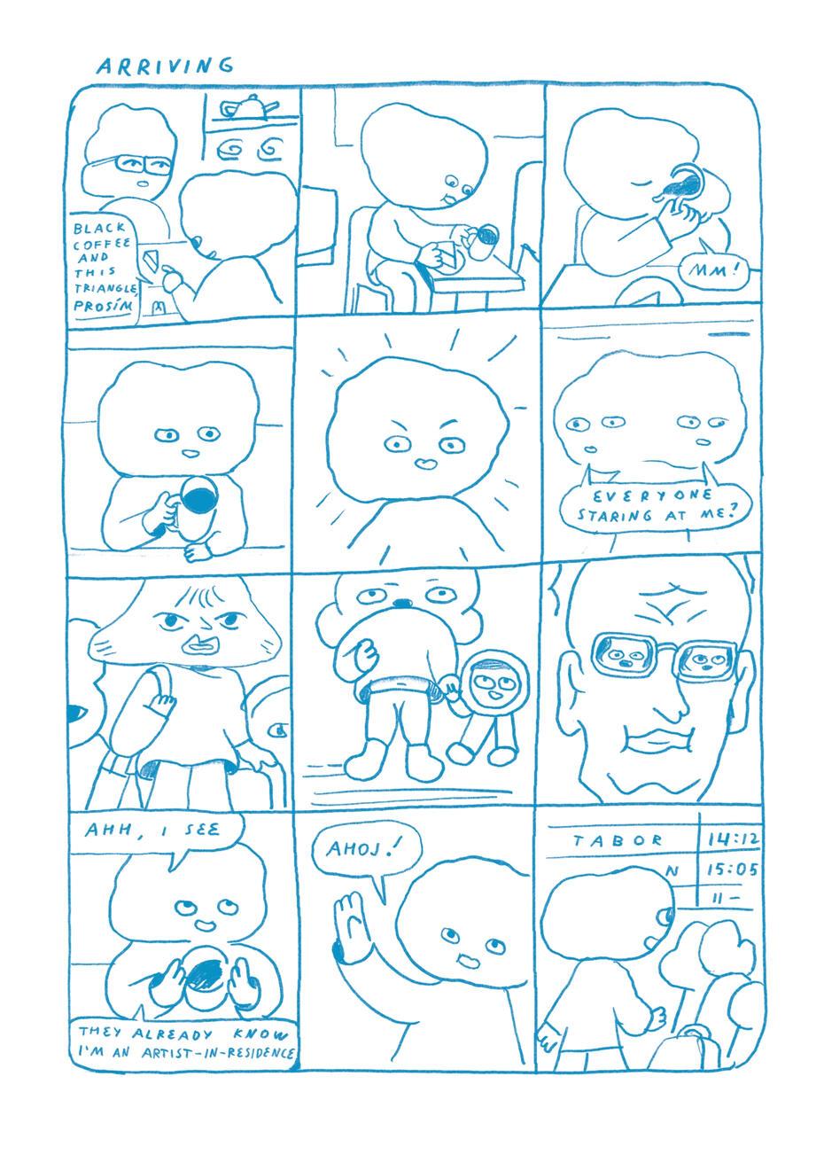 arriving Page from Kuš! Welcome to Casa BABA publication