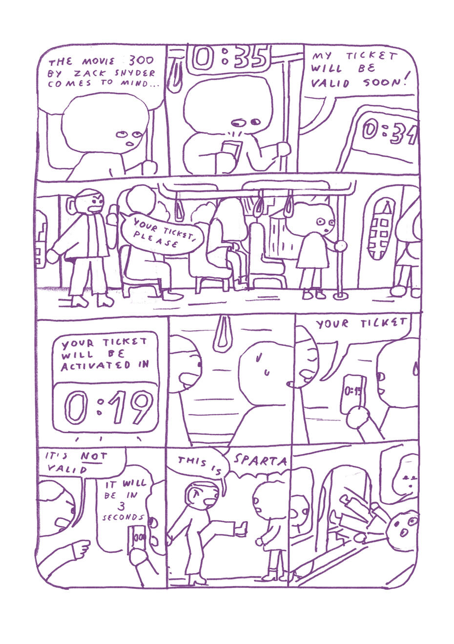 Prague tram, spartamania Page from Kuš! Welcome to Casa BABA publication