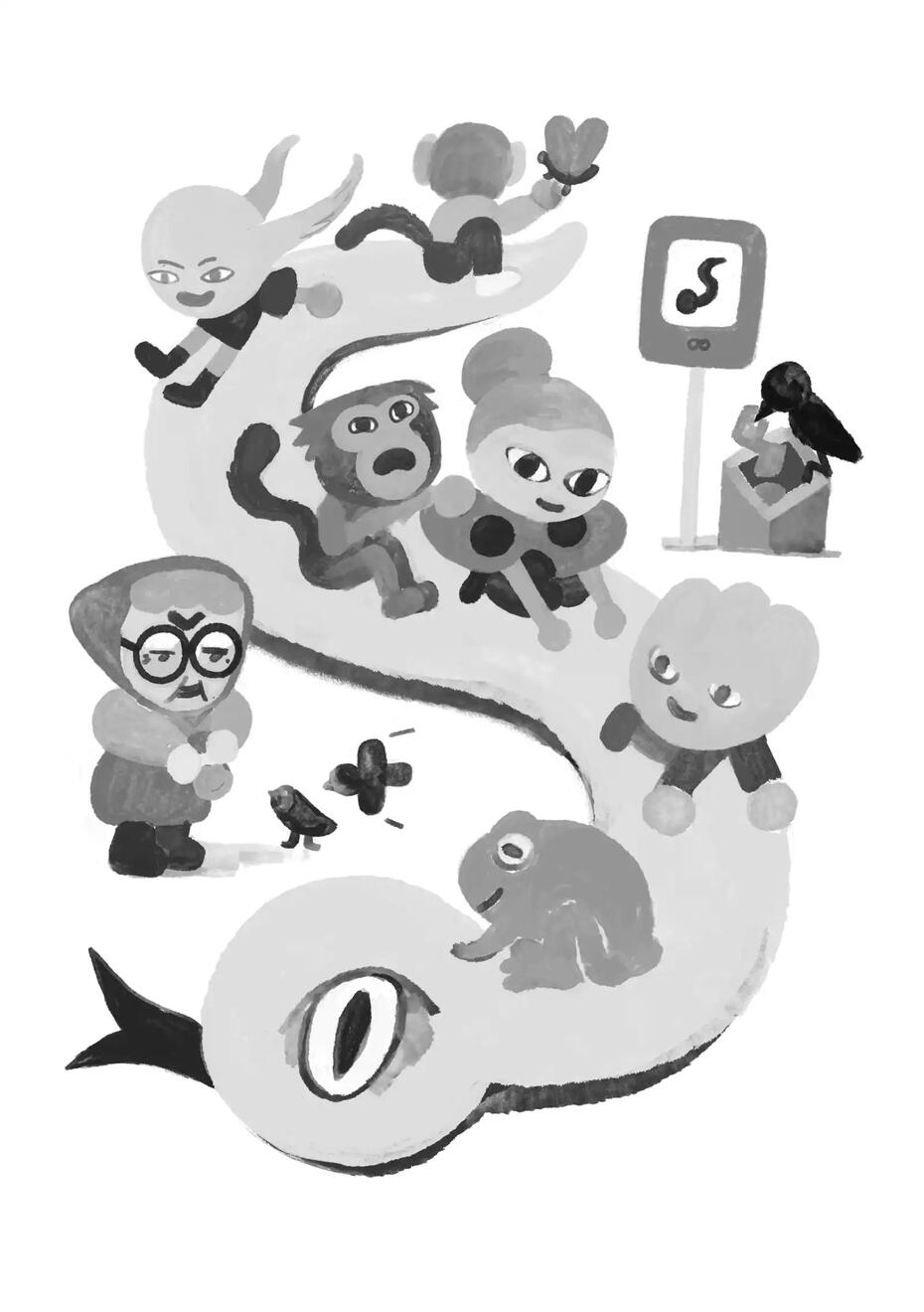 Ams ams ams!, illustrations by Jurijs Tatarkins Ams, ams, ams! – a debut children’s book by Ivars Šteinbergs and illustrated by Jurijs Tatarkins
